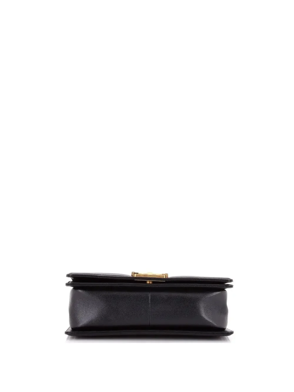 Chanel Boy Flap Bag Quilted Caviar Old #237960C48B